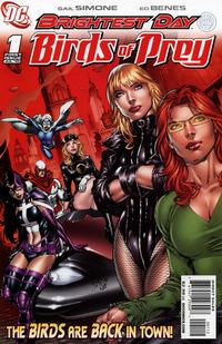 Cover for Birds of Prey (DC, 2010 series) #1 [Second Printing]