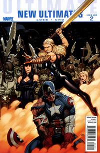 Cover Thumbnail for Ultimate New Ultimates (Marvel, 2010 series) #2 [Direct Edition]