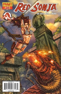 Cover Thumbnail for Red Sonja (Dynamite Entertainment, 2005 series) #26 [Joe Prado Cover]