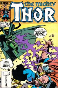 Cover for Thor (Marvel, 1966 series) #354 [Direct]