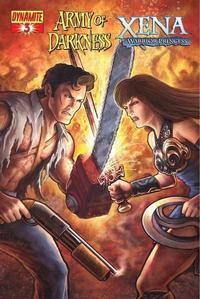 Cover for Army of Darkness vs. Xena: Why Not? (Dynamite Entertainment, 2008 series) #3 [Udon Studios Cover]