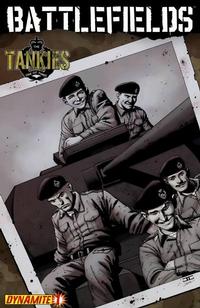 Cover for Battlefields: The Tankies (Dynamite Entertainment, 2009 series) #1 [John Cassaday Cover]