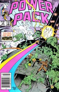 Cover for Power Pack (Marvel, 1984 series) #20 [Newsstand]