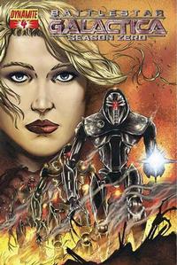 Cover for Battlestar Galactica: Season Zero (Dynamite Entertainment, 2007 series) #4 [Adriano Batista Cover]