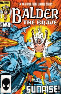 Cover Thumbnail for Balder the Brave (Marvel, 1985 series) #4 [Direct]
