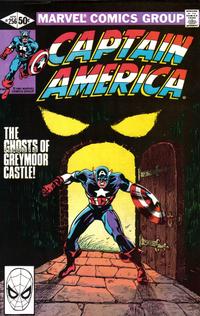 Cover for Captain America (Marvel, 1968 series) #256 [Direct]