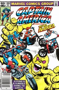 Cover for Captain America (Marvel, 1968 series) #269 [Newsstand]