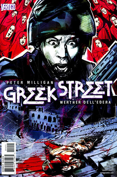 Cover for Greek Street (DC, 2009 series) #14