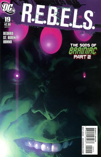 Cover for R.E.B.E.L.S. (DC, 2009 series) #19