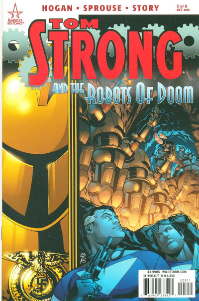 Cover for Tom Strong and the Robots of Doom (DC, 2010 series) #3