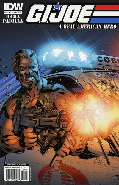 Cover for G.I. Joe: A Real American Hero (IDW, 2010 series) #157 [Cover A]