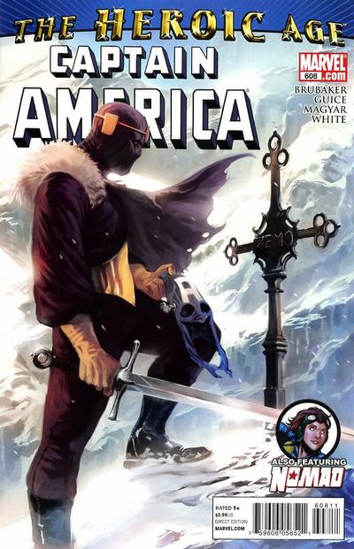 Cover for Captain America (Marvel, 2005 series) #608