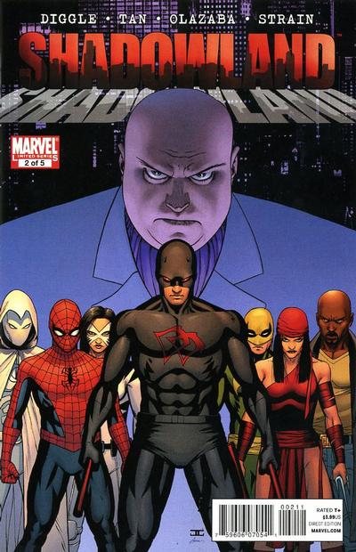 Cover for Shadowland (Marvel, 2010 series) #2 [Standard Cover]