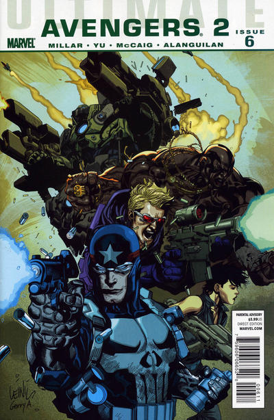 Cover for Ultimate Avengers (Marvel, 2009 series) #12