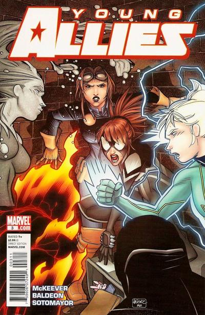 Cover for Young Allies (Marvel, 2010 series) #3