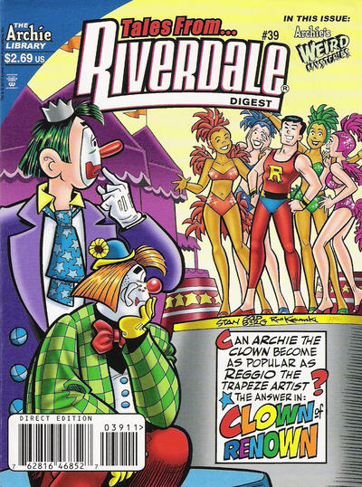 Cover for Tales from Riverdale Digest (Archie, 2005 series) #39 [Direct Edition]