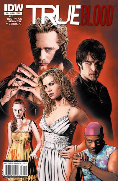 Cover for True Blood (IDW, 2010 series) #1 [Cover D]