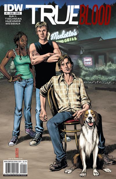 Cover for True Blood (IDW, 2010 series) #1 [Cover C]