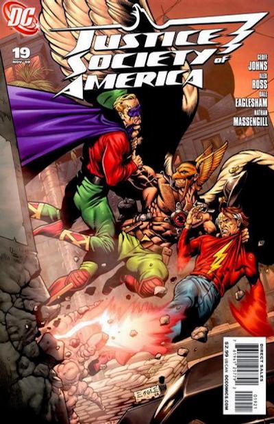 Cover for Justice Society of America (DC, 2007 series) #19 [Dale Eaglesham / Nathan Massengill Cover]