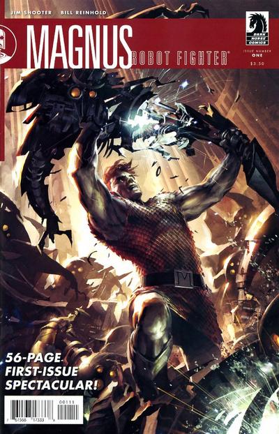 Cover for Magnus, Robot Fighter (Dark Horse, 2010 series) #1 [Cover A]