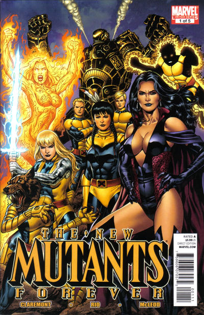 Cover for New Mutants Forever (Marvel, 2010 series) #1