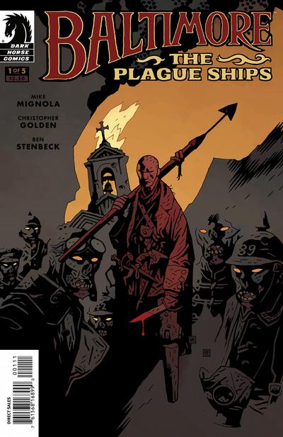 Cover for Baltimore: The Plague Ships (Dark Horse, 2010 series) #1