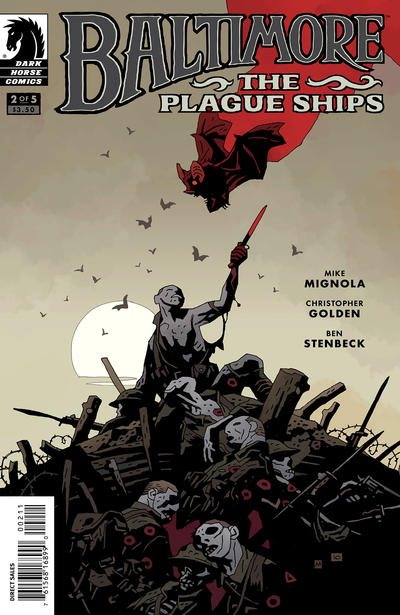 Cover for Baltimore: The Plague Ships (Dark Horse, 2010 series) #2