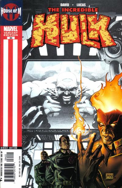 Cover for Incredible Hulk (Marvel, 2000 series) #84 [Second Printing]