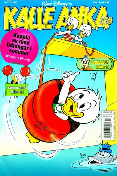 Cover for Kalle Anka & C:o (Egmont, 1997 series) #32/2010