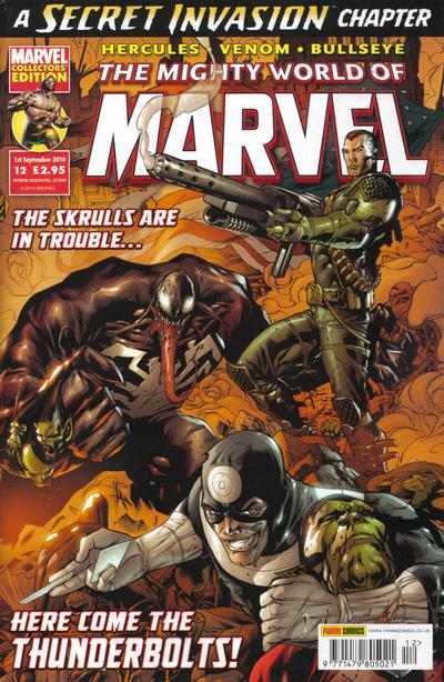 Cover for The Mighty World of Marvel (Panini UK, 2009 series) #12