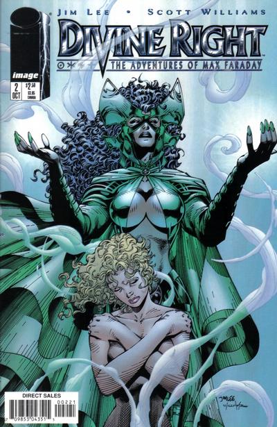 Cover for Divine Right (Image, 1997 series) #2 [Variant Cover]