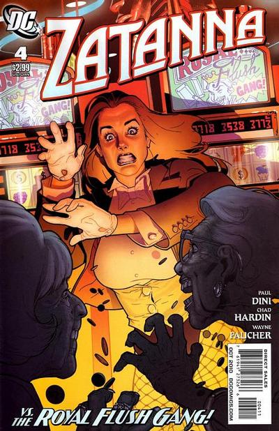 Cover for Zatanna (DC, 2010 series) #4