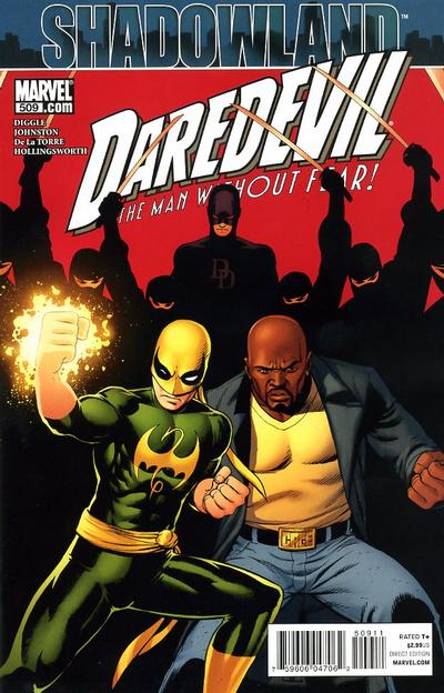 Cover for Daredevil (Marvel, 1998 series) #509 [Direct Edition]