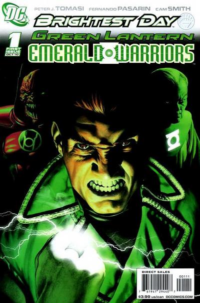 Cover for Green Lantern: Emerald Warriors (DC, 2010 series) #1