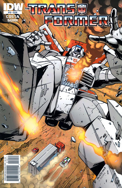 Cover for The Transformers (IDW, 2009 series) #10 [Cover A]