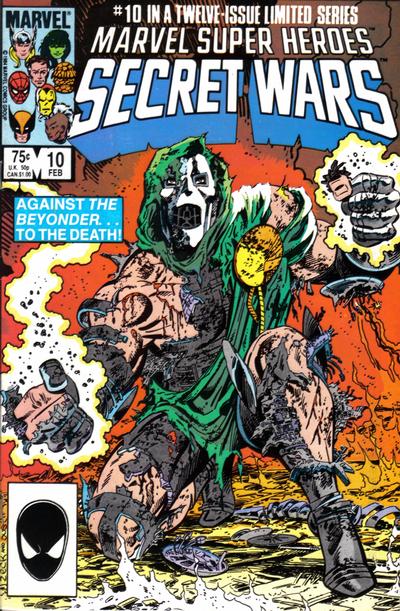 Cover for Marvel Super-Heroes Secret Wars (Marvel, 1984 series) #10 [Direct]