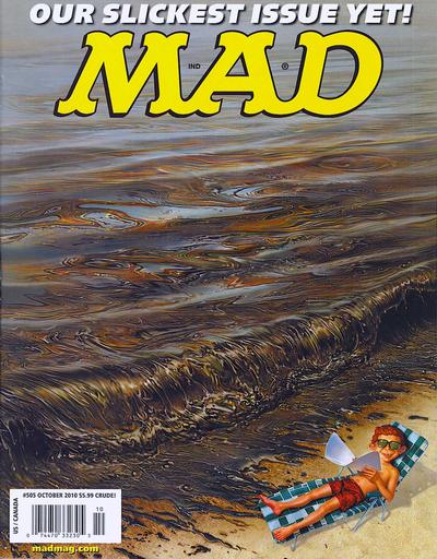 Cover for Mad (EC, 1952 series) #505