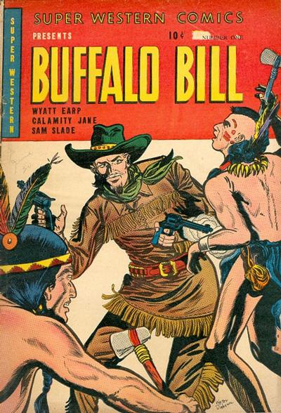 Cover for Super Western Comics (Export Publishing, 1950 series) #1