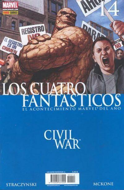 Cover for Los 4 Fantásticos (Panini España, 2006 series) #14
