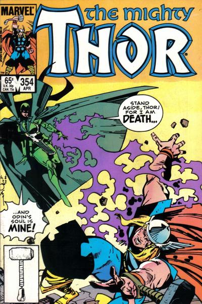 Cover for Thor (Marvel, 1966 series) #354 [Direct]