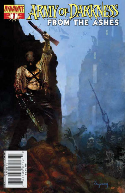 Cover for Army of Darkness (Dynamite Entertainment, 2007 series) #1 [Arthur Suydam regular]