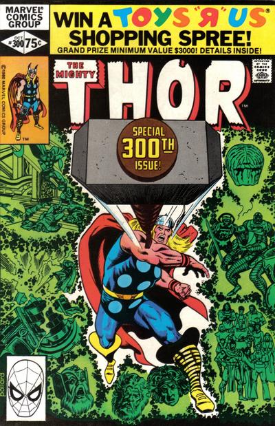 Cover for Thor (Marvel, 1966 series) #300 [Direct]