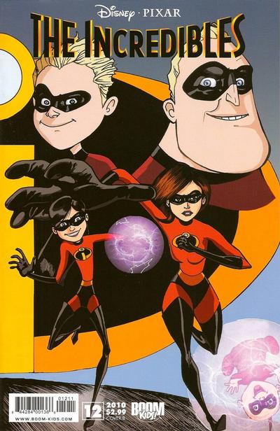 Cover for The Incredibles (Boom! Studios, 2009 series) #12 [Cover B]