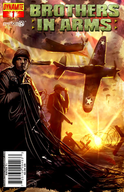 Cover for Brothers in Arms (Dynamite Entertainment, 2008 series) #1 [Stjepan Sejic Cover]
