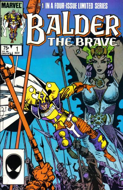 Cover for Balder the Brave (Marvel, 1985 series) #1 [Direct]