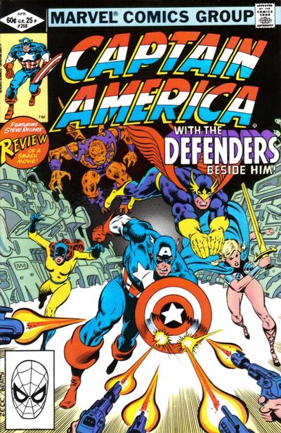 Cover for Captain America (Marvel, 1968 series) #268 [Direct]
