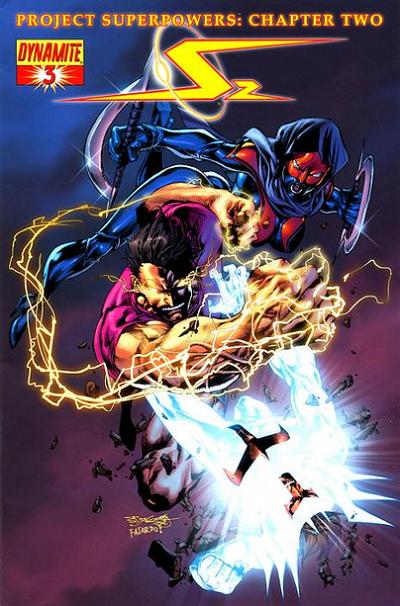 Cover for Project Superpowers: Chapter Two (Dynamite Entertainment, 2009 series) #3 [1 in 12 Variant Cover]