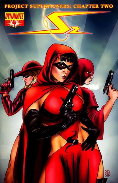 Cover for Project Superpowers: Chapter Two (Dynamite Entertainment, 2009 series) #4 [1 in 5 Variant Cover]