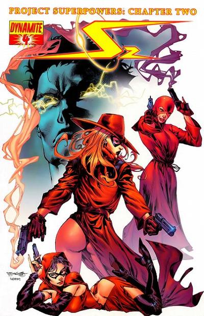 Cover for Project Superpowers: Chapter Two (Dynamite Entertainment, 2009 series) #4 [1 in 12 Variant Cover]
