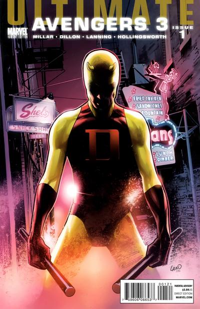 Cover for Ultimate Avengers (Marvel, 2009 series) #13 [Villain Variant]